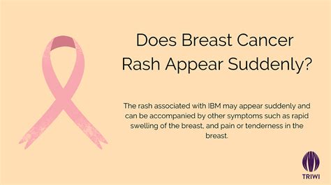 Understanding Beginning Breast Cancer Rash