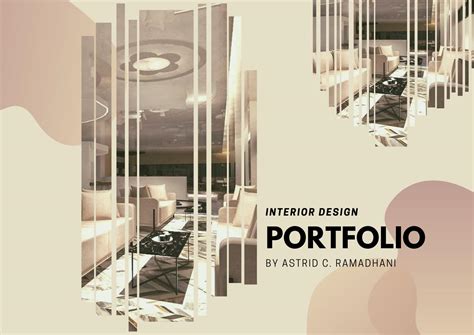 Interior Portfolio Design Layout