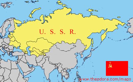 Maps of USSR - Soviet Union Maps, Economy, Geography, Climate, Natural ...