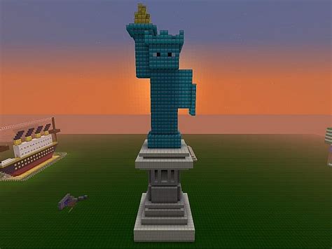 Statue of liberty Minecraft Map