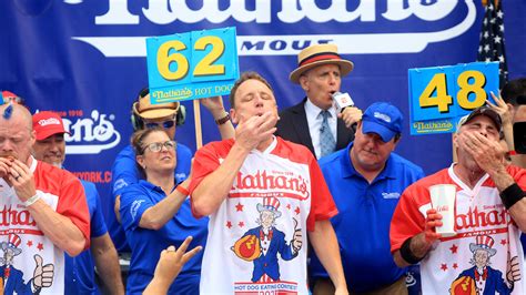 Joey Chestnut and Miki Sudo Win Nathan’s Famous Hot Dog Eating Contest ...