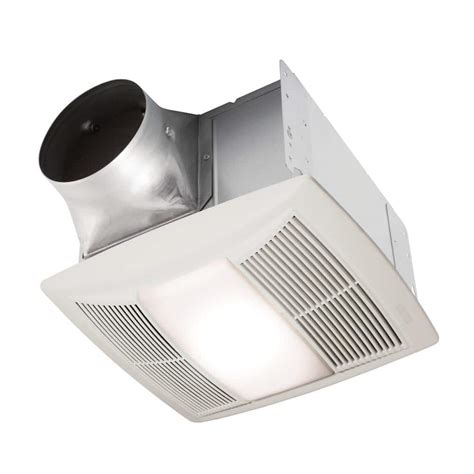 Broan-NuTone QT Series 130 CFM Ceiling Bathroom Exhaust Fan with LED ...