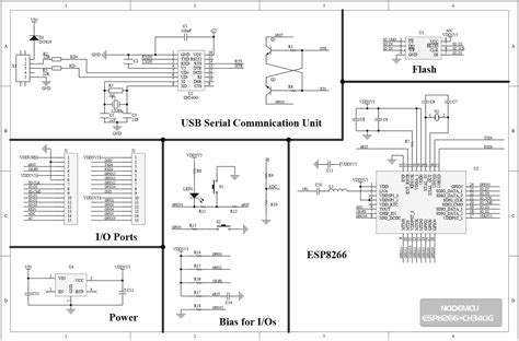 Nodemcu V2 Schematic Esp8266 12e Nodemcu Schematic