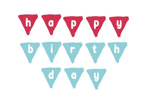 Happy Birthday Banner Template Collection