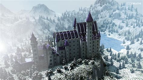 Minecraft Mountain Castle Ideas