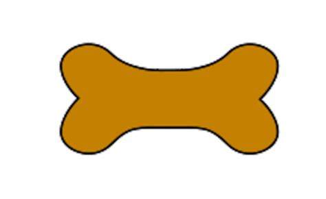 Dog bone chew bone clip art images free clipart images image - Clipartix