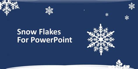 Snow Powerpoint Template - Creative Inspirational Template Examples