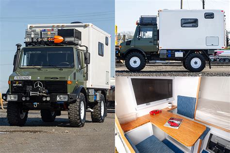 This Mercedes-Benz Unimog U1300L Camper Conversion Could Be Yours for ...