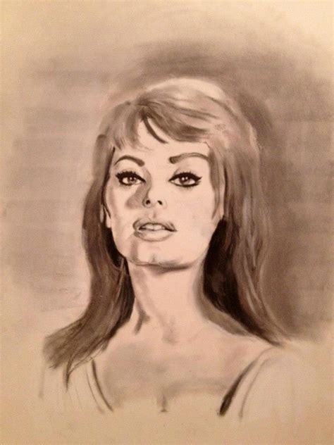 Sophia Loren Portrait by jamescox1996 on DeviantArt