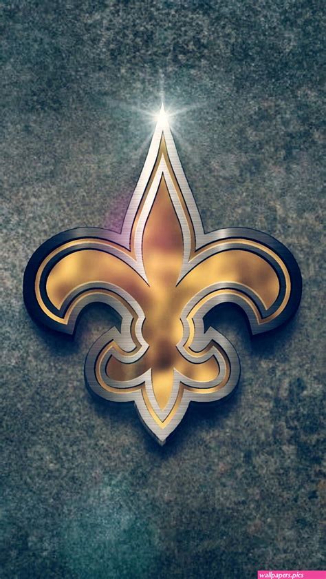 Saints Logo In Golden Black Background HD Saints Wallpapers ...