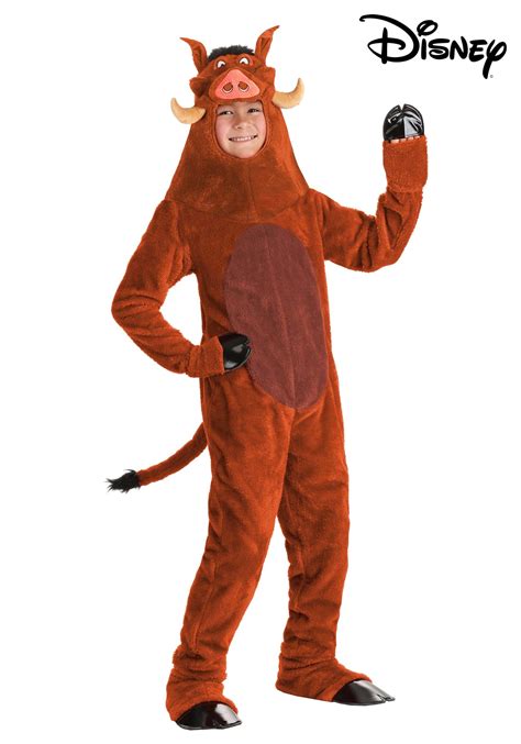 Child Disney The Lion King Pumbaa Costume | Disney Costumes