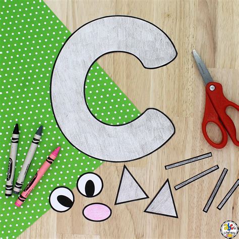 Letter c Cat Craft: Letter Recognition Craft for Preschoolers