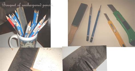 NONCHALANT THOUGHTS: The Art of Sharpening Pencils