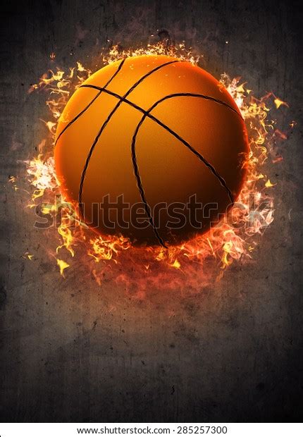 Basketball Sport Poster Flyer Background Space Stock Illustration 285257300