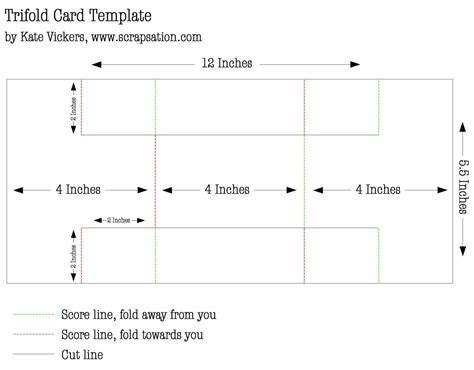 Tri Fold Christmas Card Template ] – The Card Will Explain In Card ...