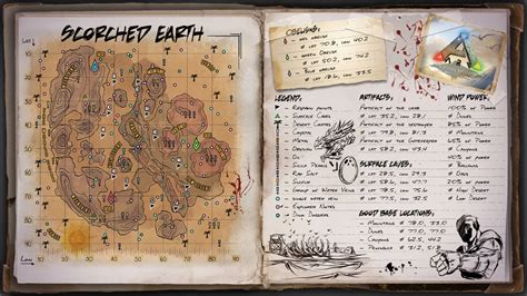 Scorched Earth Map for Ark Survival Evolved by ElderWraith on DeviantArt