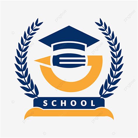 School Logo Vector Design Images, School Logo, School, Student ...