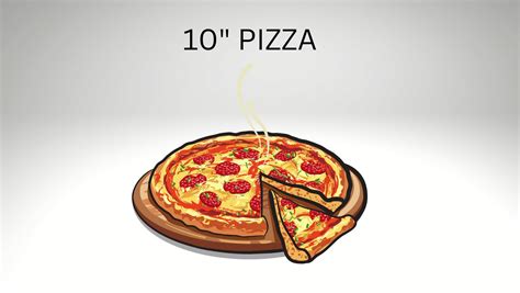 How Big Is A 10 Inch Pizza? How Many Slices in 10 Inch Pizza ...