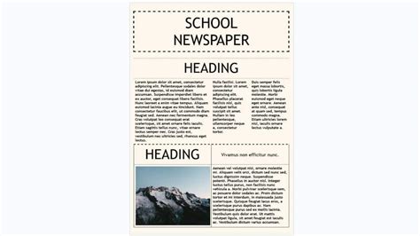 Get a Free Newspaper Template for Google Docs [3 Styles]