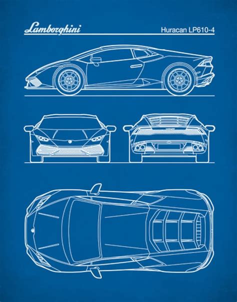 Lamborghini Huracan Blueprint