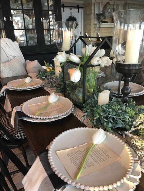 Dining Table Decor Ideas Farmhouse