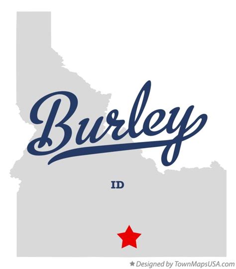 Map of Burley, ID, Idaho