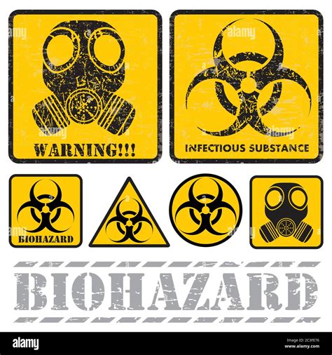 Bacteriological hazard Cut Out Stock Images & Pictures - Alamy