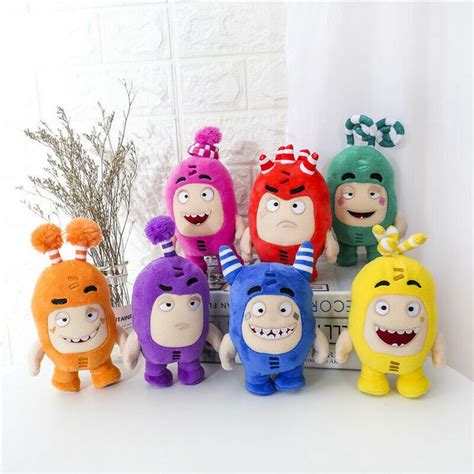 Anime Oddbods Stuffed Plush Soft Toys Doll Baby Toys Kids Birthday ...