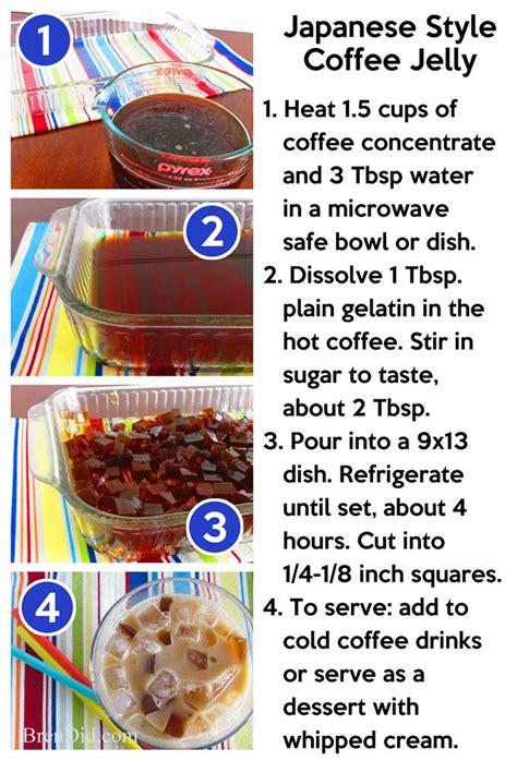 Japanese Style Coffee Jelly Recipe