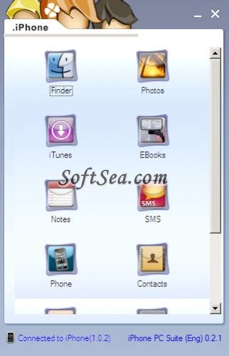 iPhone PC Suite Screenshot