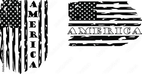 Distressed american flag , cricut, Clip Art, Only commercial use Stock ...