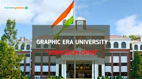 Graphic Era University - Admission 2024, Courses & Fee Structure