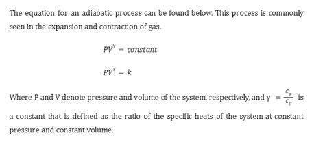 Adiabatic Process - Definition, Equation, Reversible | 88Guru