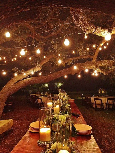 50ft Globe Outdoor Lights String, Dimmable LED Patio String Light with ...