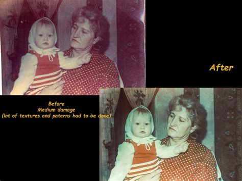 Restoration of damaged old photography | Upwork