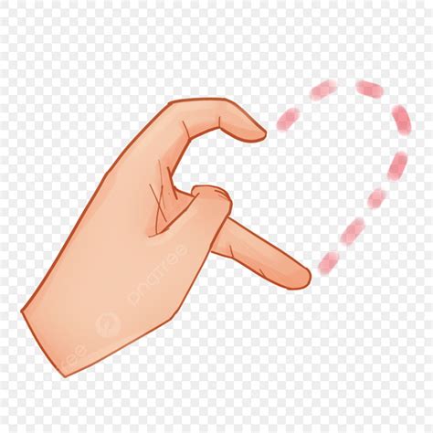 Hand Gestures PNG Image, One Handed Heart Gesture, Finger, Gesture ...