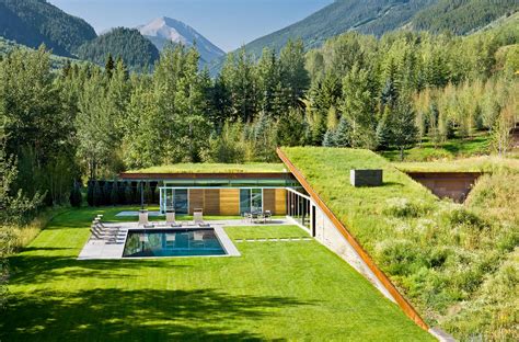 Camouflaged in a Cloak of Green: Majestic Eco-Friendly House in the ...