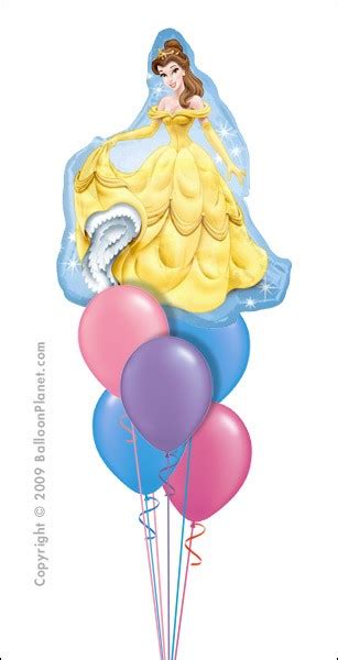 Disney Princess Balloon Centerpieces - Professionally Arranged and Hand ...