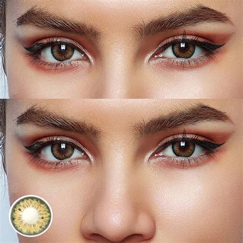 What color contacts are best for hazel eyes?