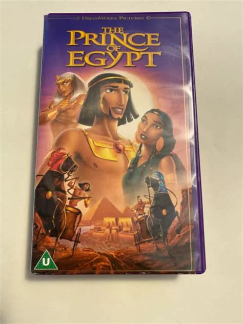 DREAMWORKS PICTURES THE Prince Of Egypt Vhs Video Cassette 1998 EUR 6 ...