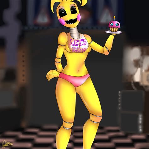 Toy Chica. FNAF 2 by Heypuchypuchy1223 on DeviantArt