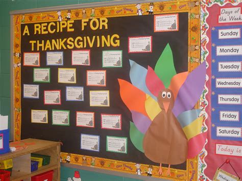 2 Crafty Chicks: Thanksgiving Bulletin Board