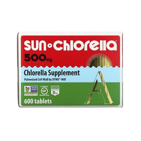 Sun Chlorella, Sun Chlorella A, 500 mg, 600 Tablets - iHerb