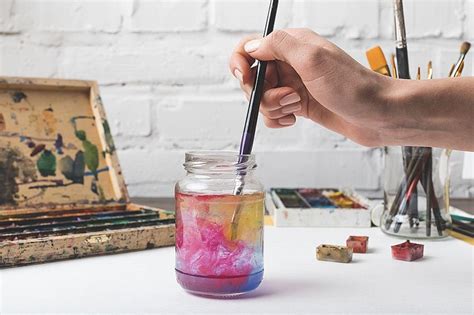 Acrylic Paint on Glass - A Guide on Painting Glass with Acrylic Paint