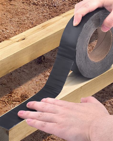 Buy Deck Joist Tape for Decking 1-5/8 x 50', 3 Rolls Waterproof Butyl ...