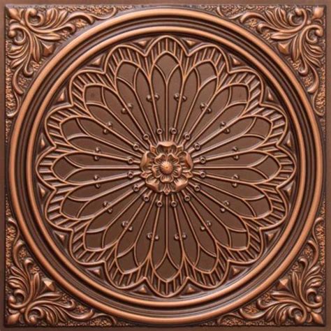 Metal Antique Copper Ceiling tiles, 6.5 mm at Rs 399/piece in Rajkot ...