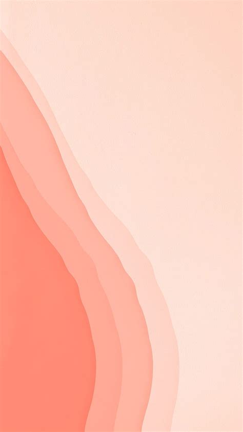 Peach Pink Color Background