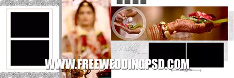 free wedding photoshop templates - Free Wedding PSD