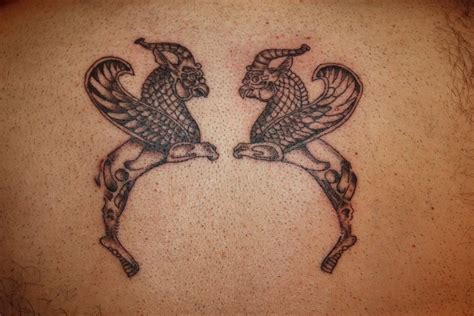 Zoroastrian Symbol Tattoo