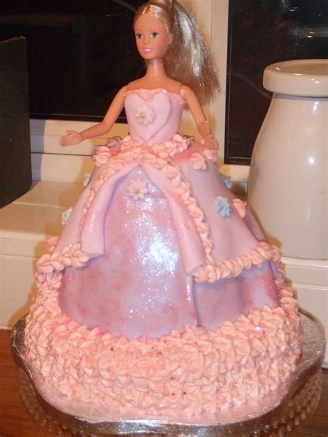 Barbie Princess Cake with Edible Glitter